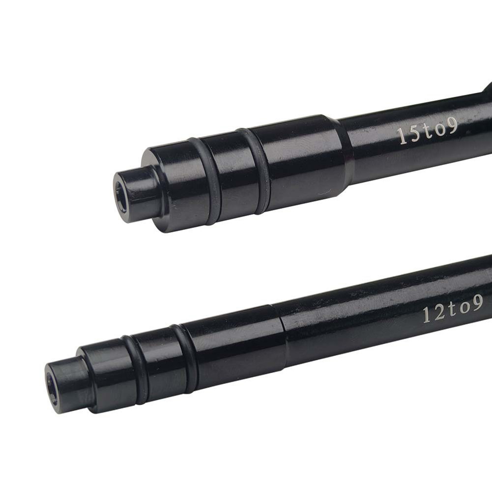 Bike Thru Axle Adapter 100110135142148mm Convert 12 15mm to 9mm QR Hub