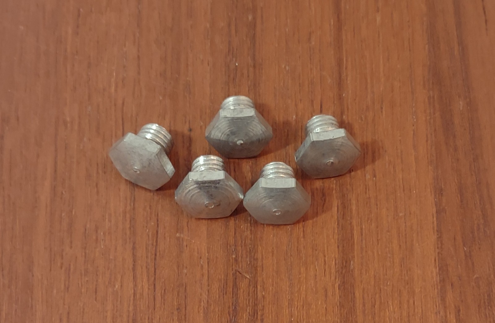 Vintage NOS Bicycle Single Chainring Bolt Set