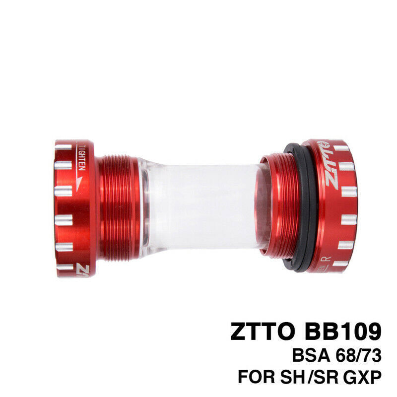 ZTTO MTB Road Bike BB109 Bottom Bracket BB68 for 24/22mm GXP Crankset Aluminum