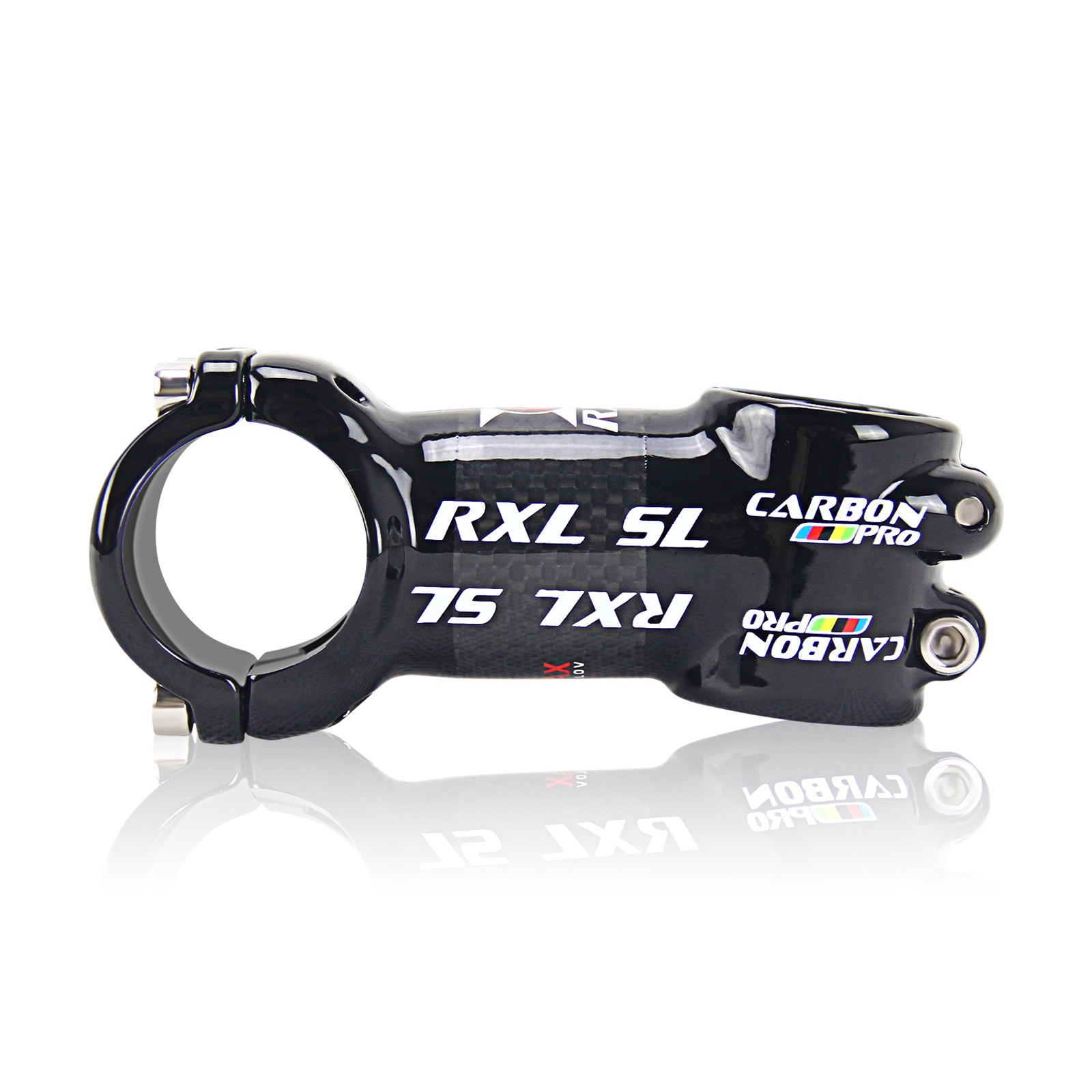 Carbon Bike Stem Handlebar Stems 6 Degree 31.8mm Aluminum Alloy 60-120 Bicycle