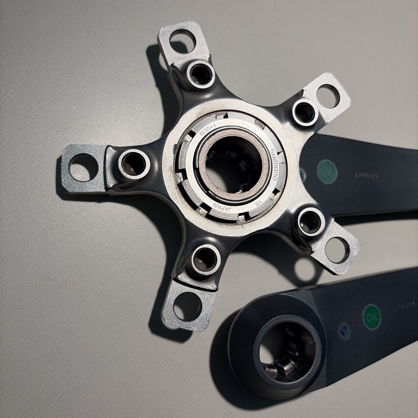 VGC Shimano XTR M952 Triple 175mm FC-M952 Five Arm Rare