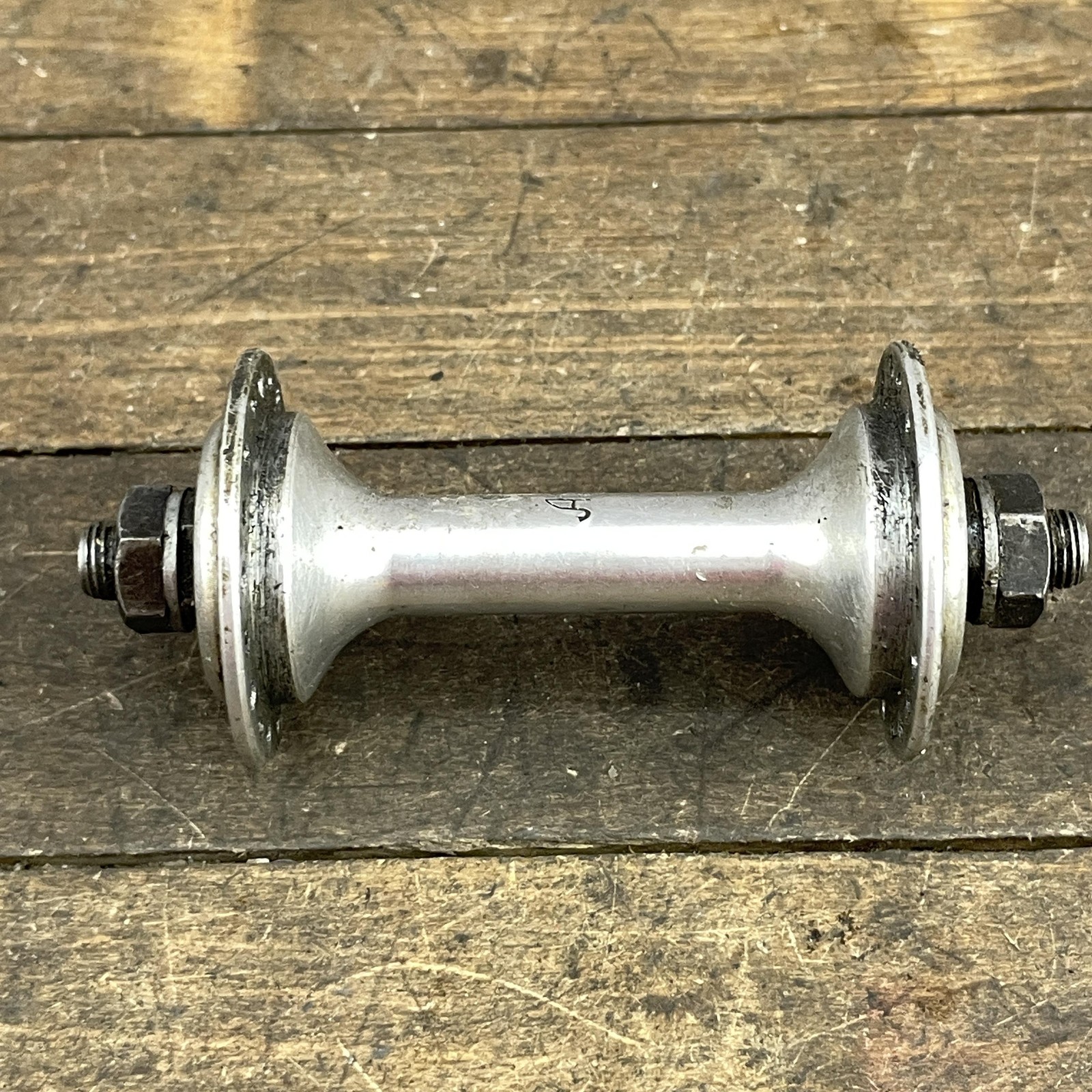 Vintage Alfa Front Bicycle Hub 100mm Axle Spacing 135g 99.6mm OLD Bolt-On