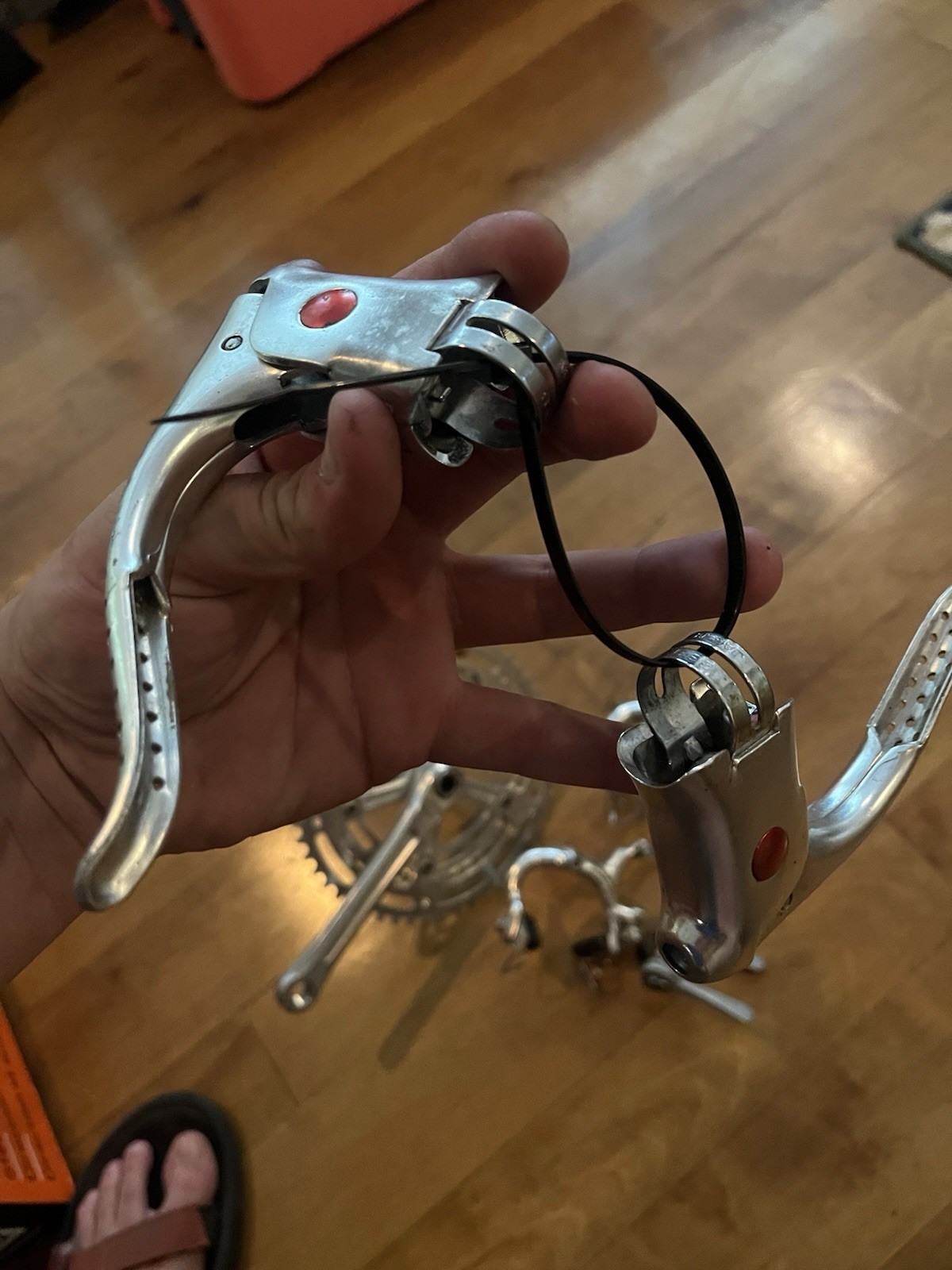 Shimano 600 Arabesque Vintage Groupset Minus Rear Derailleur Good Condition