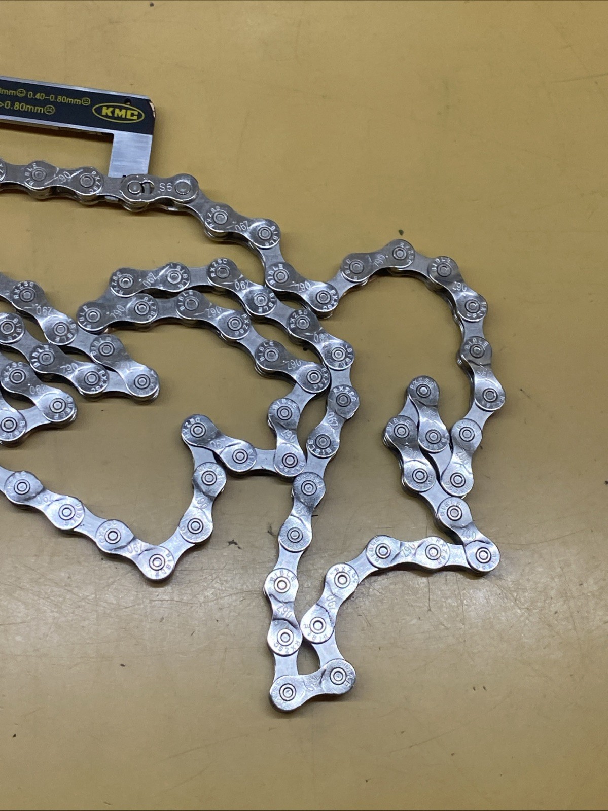 Silver RXZSC 790 1/2″ X 11/128″ 9-Speed Bicycle Chain 112 Links W/ QuickLink