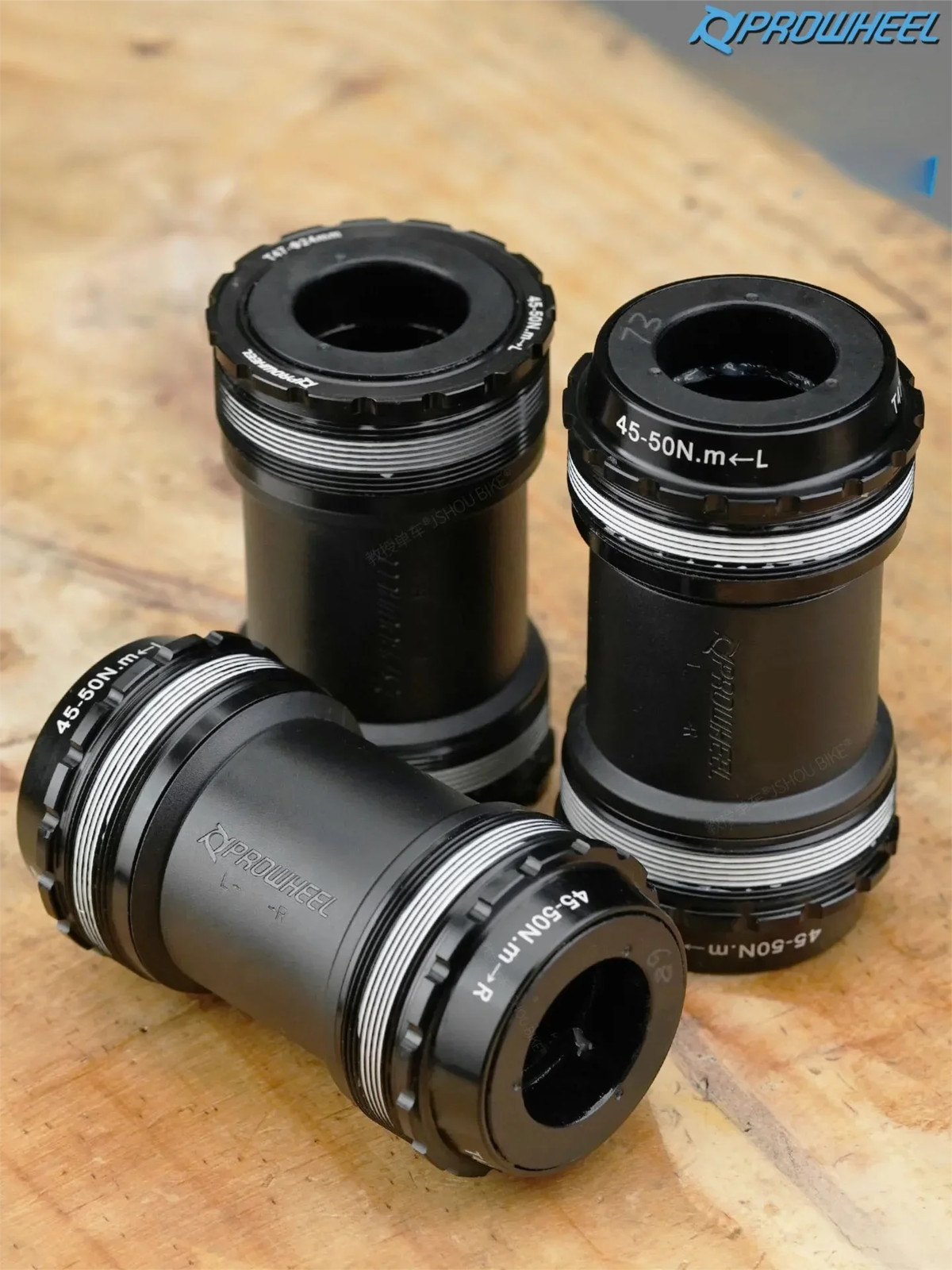 PROWHEEL T47 Thread Bottom Bracket 24mm Shaft BB for MTB Road Bike 68 73 85.5mm