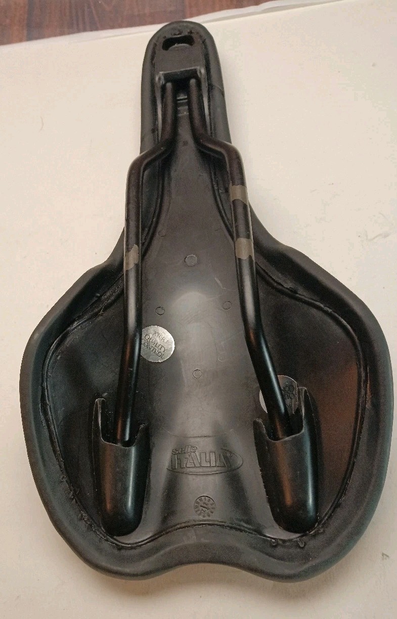 Black Selle Italia SLS 270mm X 130mm FEC Alloy Rail Saddle