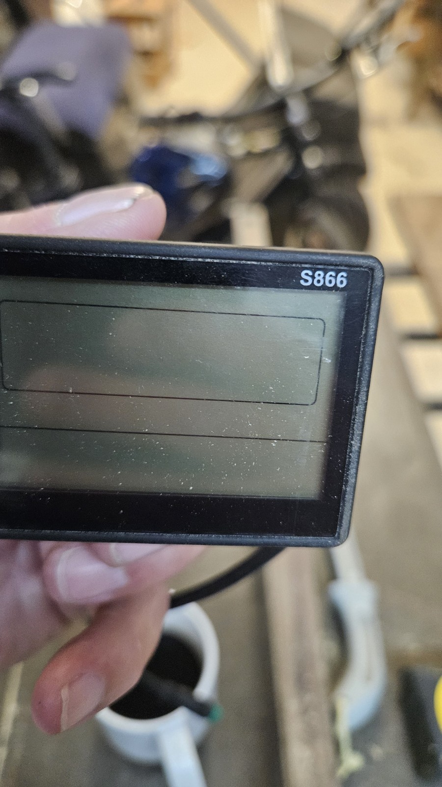 S866 electric bike lcd display