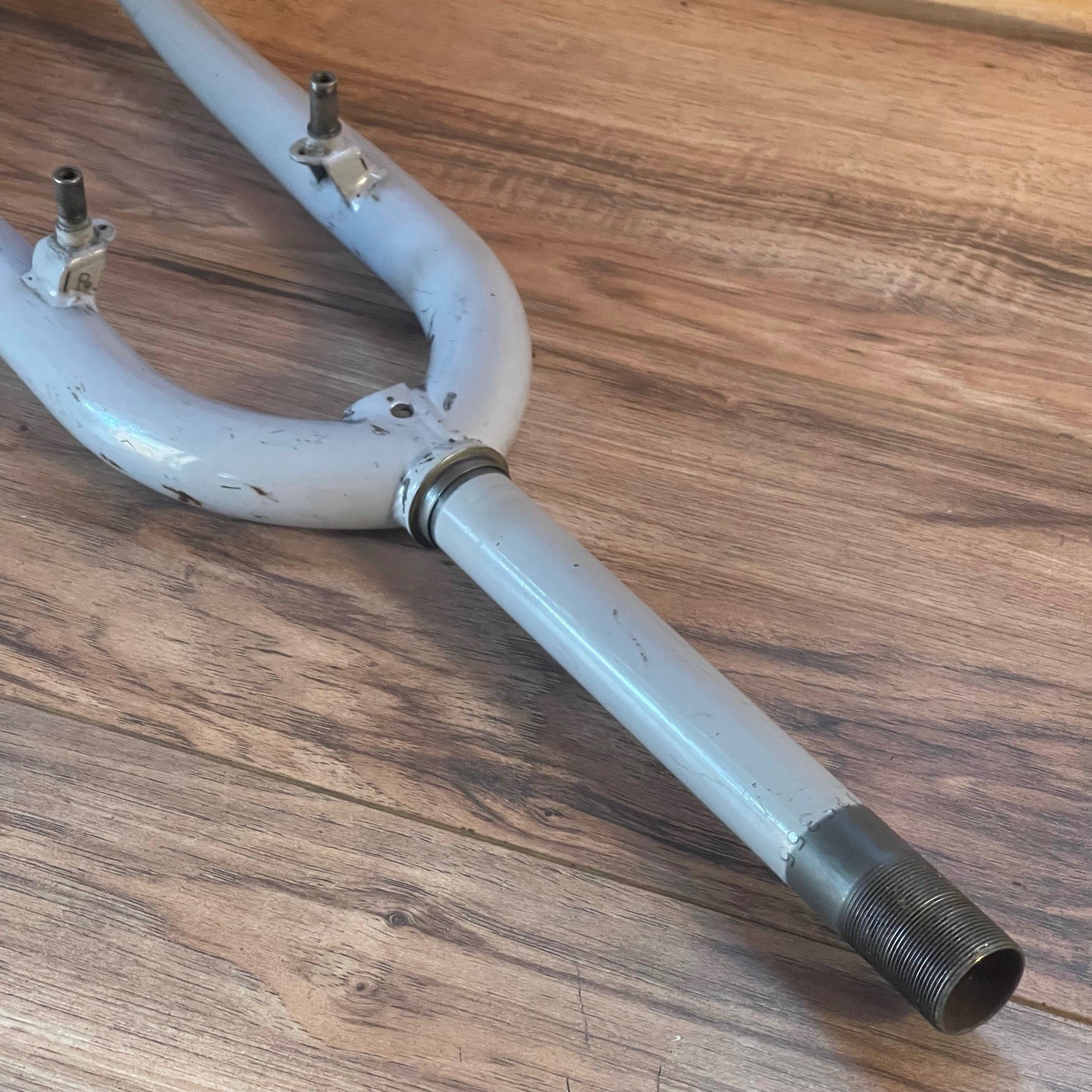 Vintage 90s 1-inch 1” 27.0 JIS Threaded Rigid MTB Fork 26 200 Steerer 390 AtoC