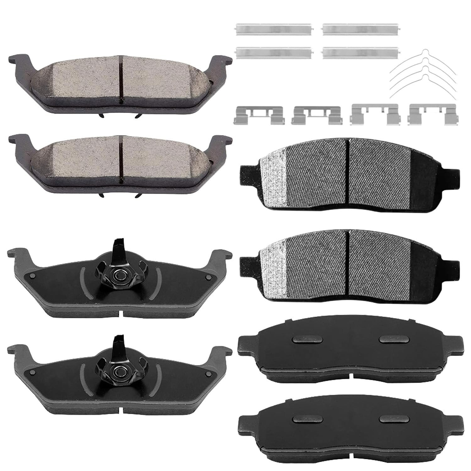 RotoForce Ceramic Brake Pads for 2010 2011 Ford F-150 – Front & Rear