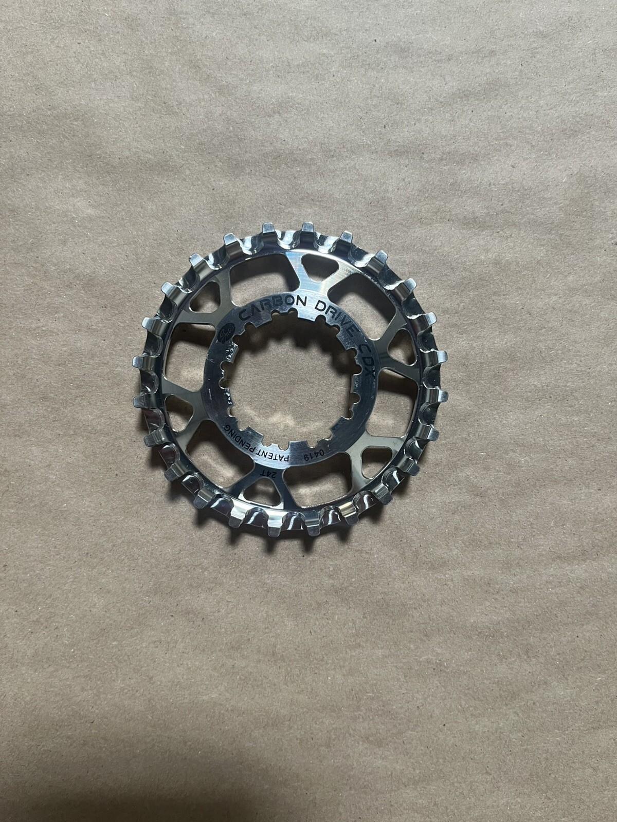 Gates Carbon Drive CDX CenterTrack 24t Freehub 9-Spline Rear Sprocket
