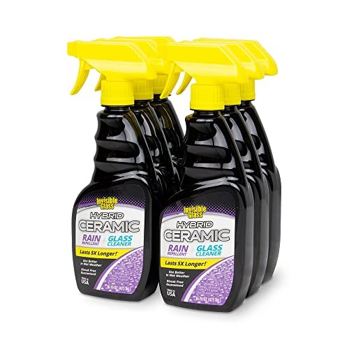 92183-6PK Hybrid Ceramic Rain Repellent and Glass Cleaner 16 Fl Oz (Pack of 6)