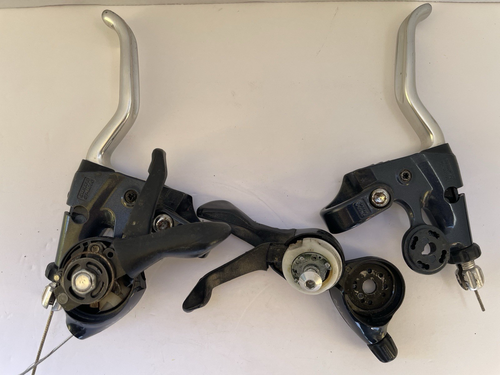 Shimano XTR ST-M900 Shifter Brake Lever Set 3×8 Spd Vintage 90’s – Parts Only
