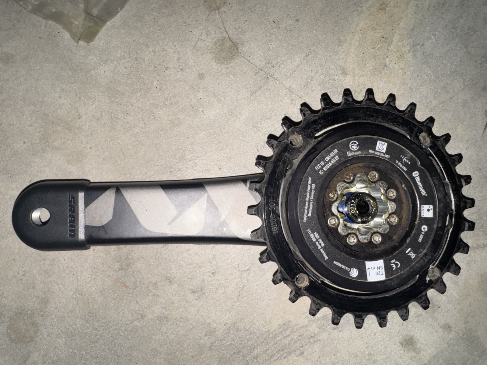 SRAM Quarq XX1 Eagle Power Meter Crankset – PF30 / BB30 30mm– 170mm – 32T Carbon