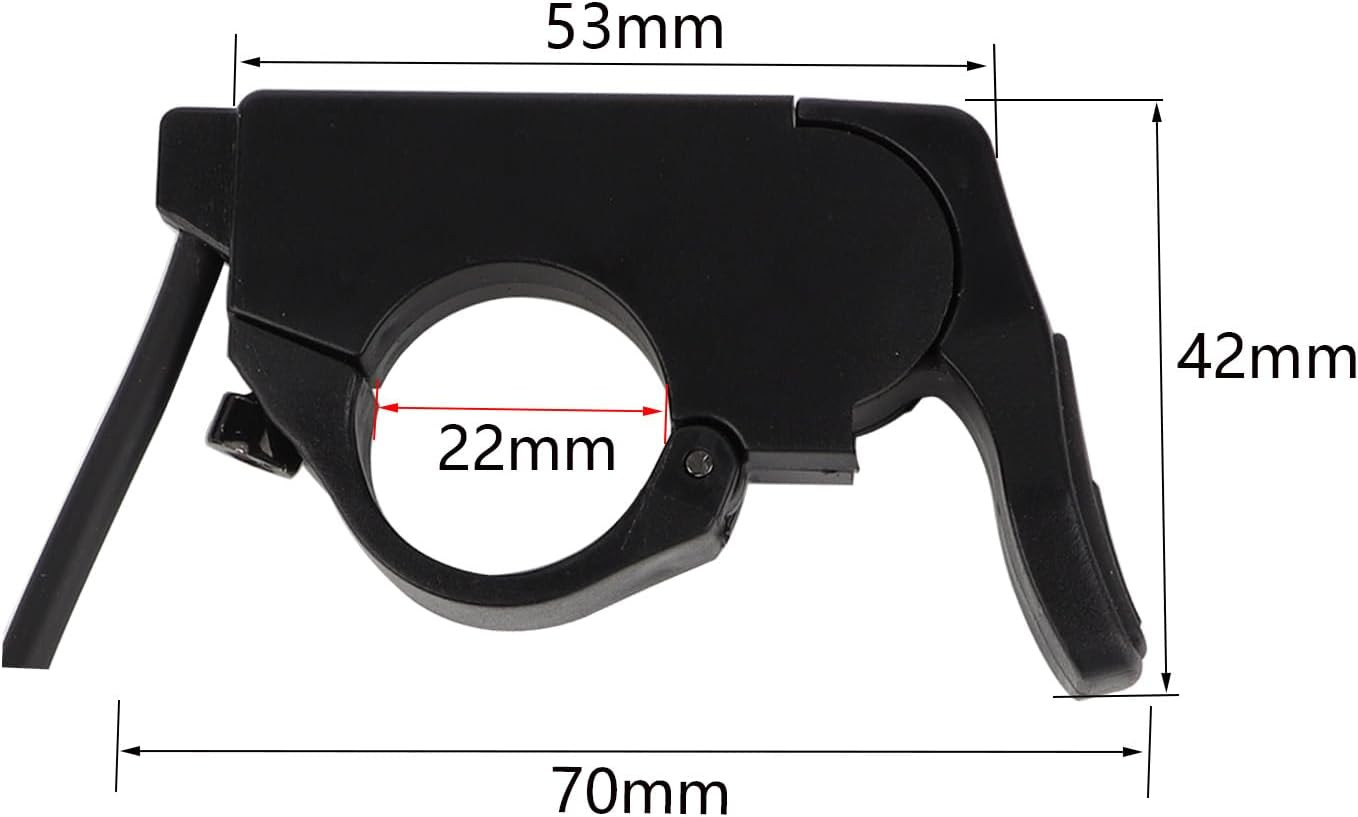 Thumb Throttle Only for BAFANG Motor Kit – Finger Speed Accelerator Compatible w