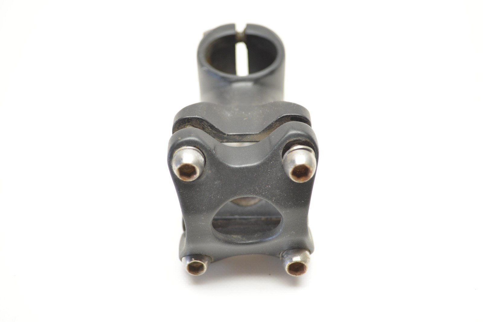 BLACK ANODIZED 60 MM REACH BICYCLE 1 1/8 THREADLESS 9 DEG. STEM 31.8 MM CLAMP