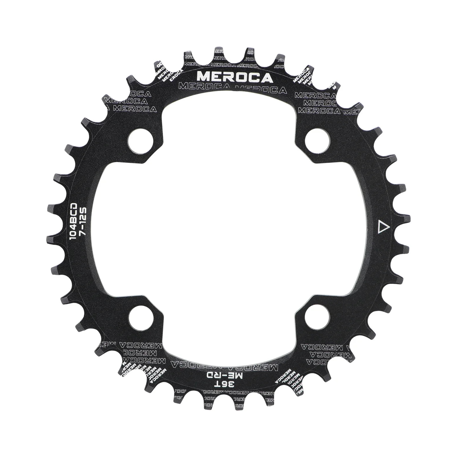 Ultralight 104BCD Round Narrow-Wide MTB Chainring 32T/34T/36T/38T Bicycle Parts