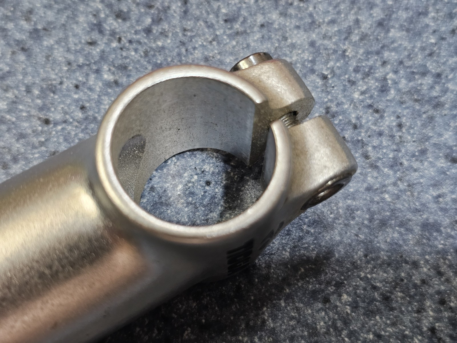 Tioga Alchemy Forged Aluminum Stem 135mm 1-1/8” 25.4mm Silver Vintage 90’s MTB