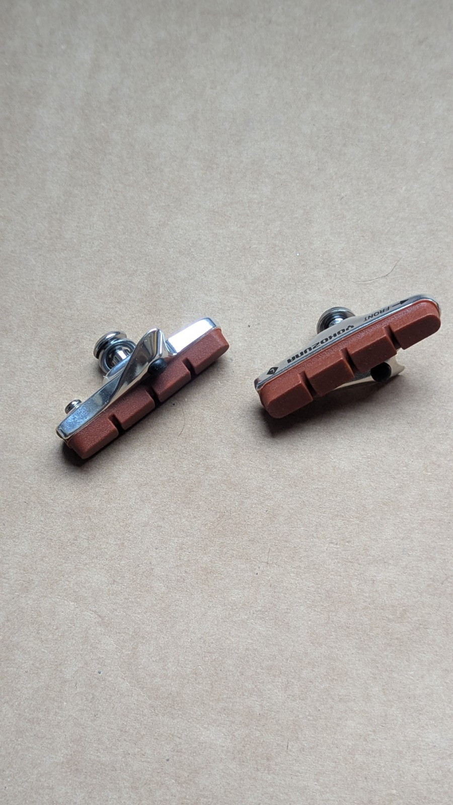 IRD – Front – Road Bike Caliper Brake – B-57 – Silver – Yokozuna Brake Pads