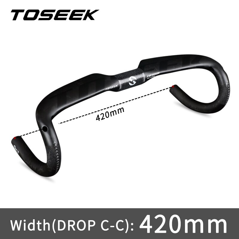 Full Carbon Fiber Handlebar Road Bicycle Integrated Handlebar Bicycle Drop Bar