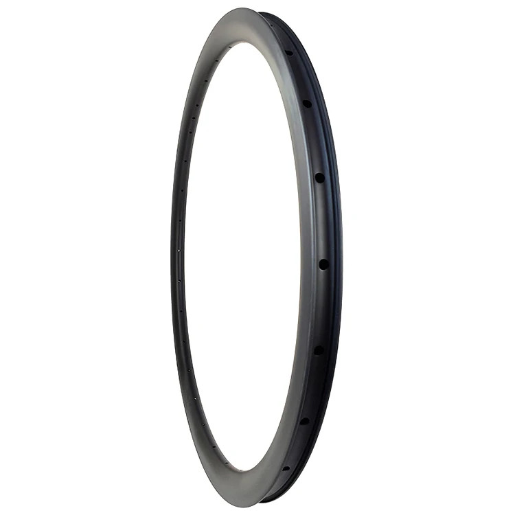 700C Carbon Rim 30/35/40/45mm Depth Hookless Tubeless Light Disc Brake Ring