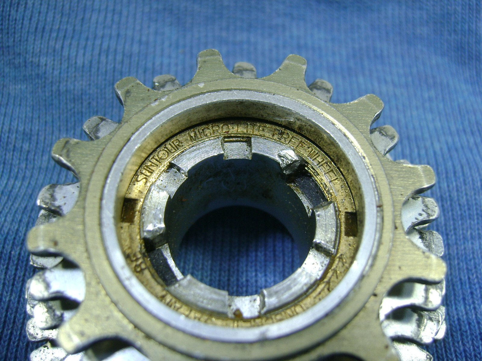 used SunTour Winner Micro-Lite Aluminum Pro 7 speed freewheel, 12-18 tooth, 170g