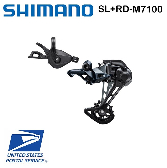 Shimano SLX M7100 12 Speed MTB Groupset Right Shifter Rear Derailleur