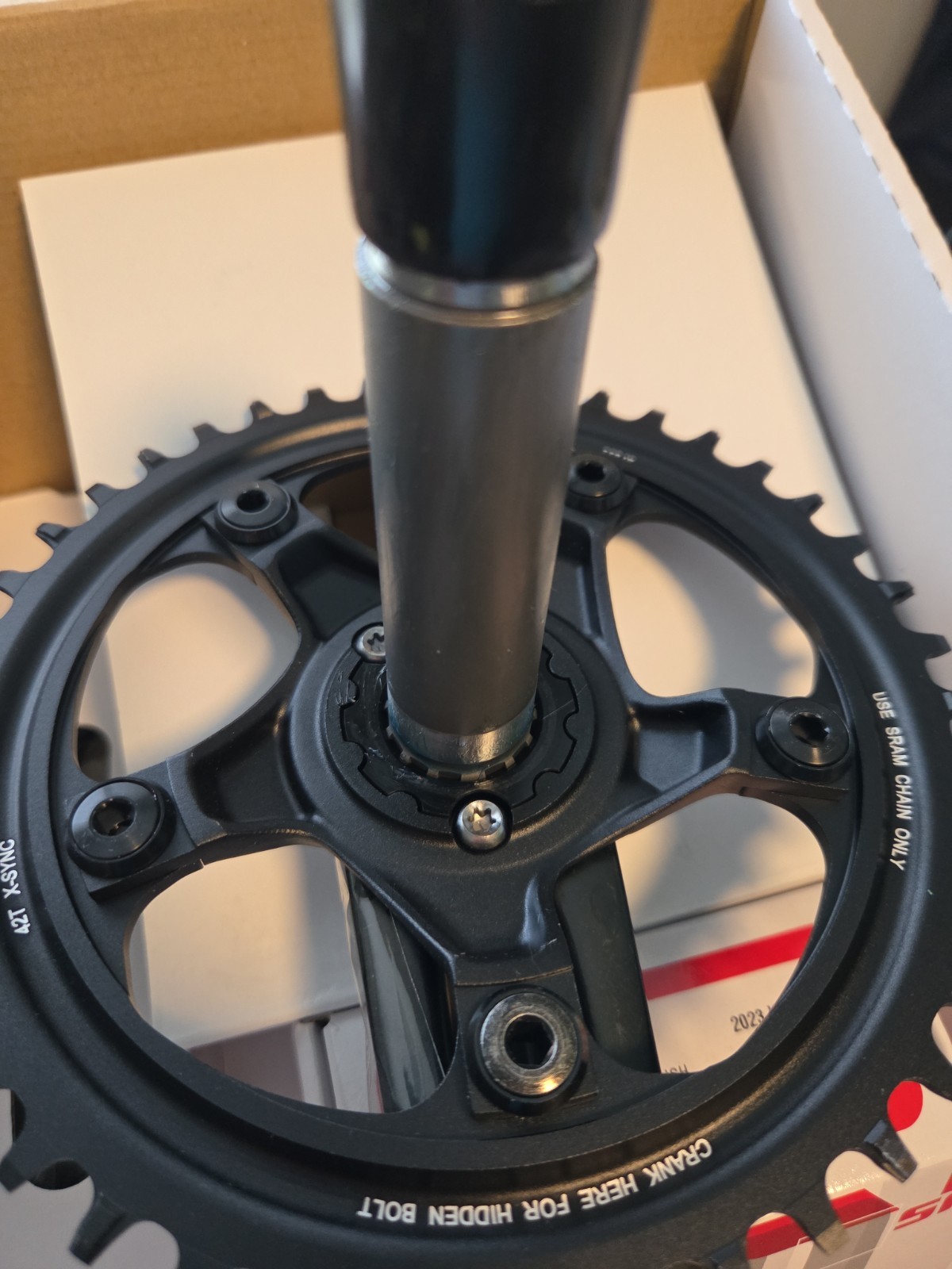 Sram Rival 1 11 Speed X-Sync 42T 170mm GXP Crankset (With BSA Team BB)