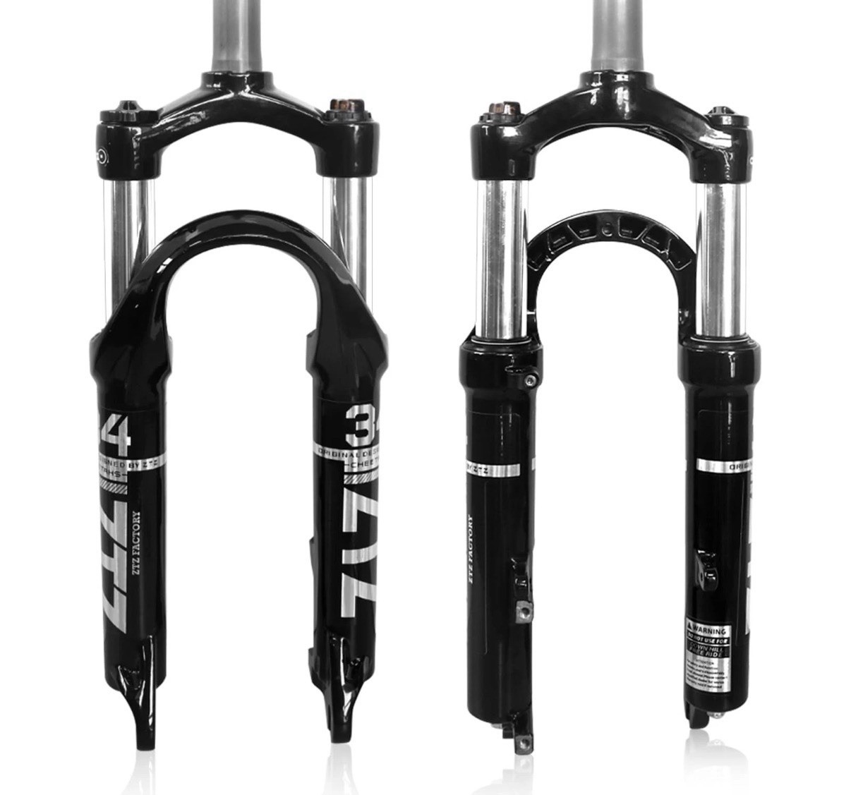ZTZ 20 inch Folding Bike Suspension Fork-80mm Travel, 100mm Spacing Hub, 9mm …