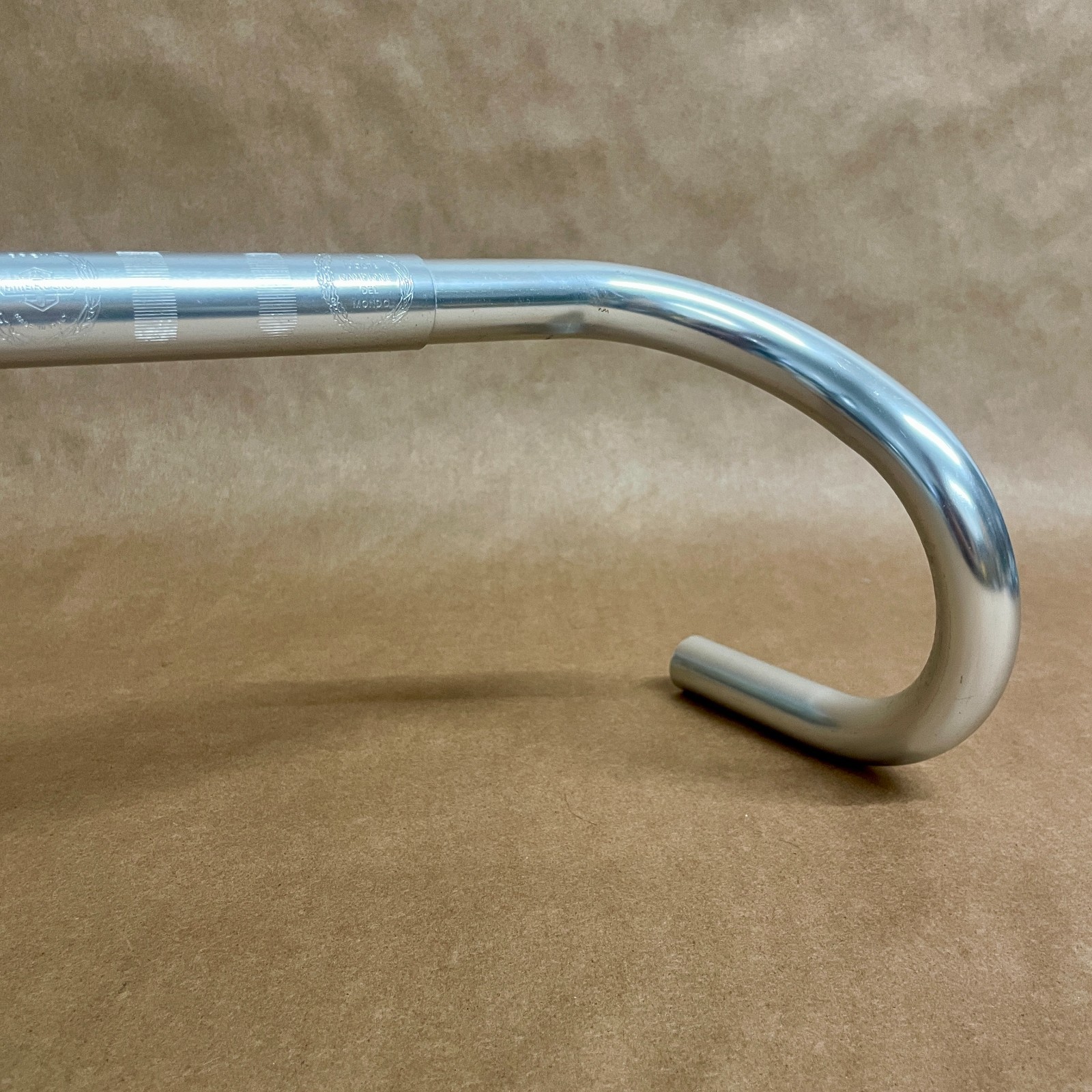 NOS 41cm Ambrosio 13 Volte Campione del Mondo Aluminum Handlebars 26.4mm Clamp