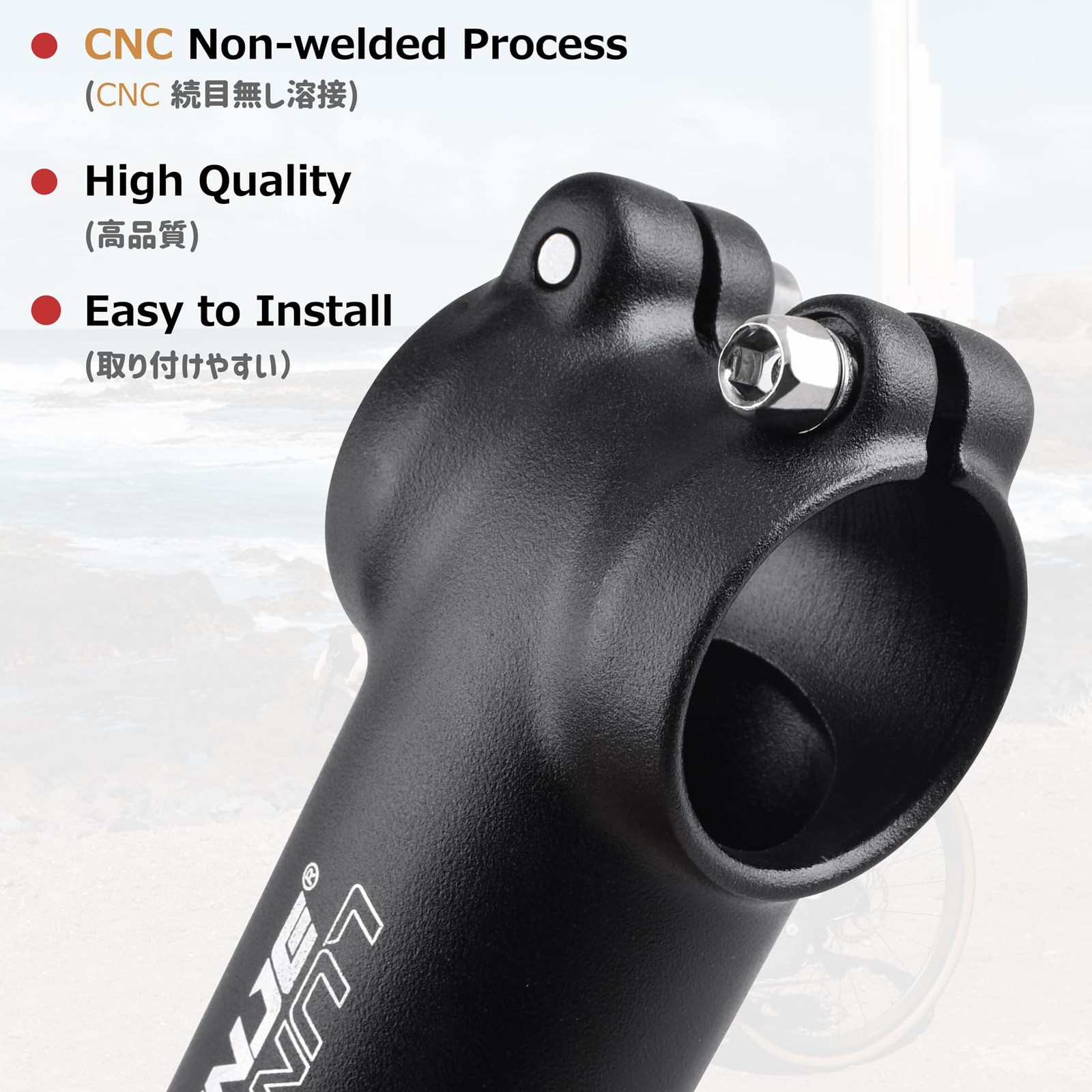 Azarxis 31.8mm Bike Stem – 60mm 70mm ±7° – 31.8 x 60mm, #01 7° – x