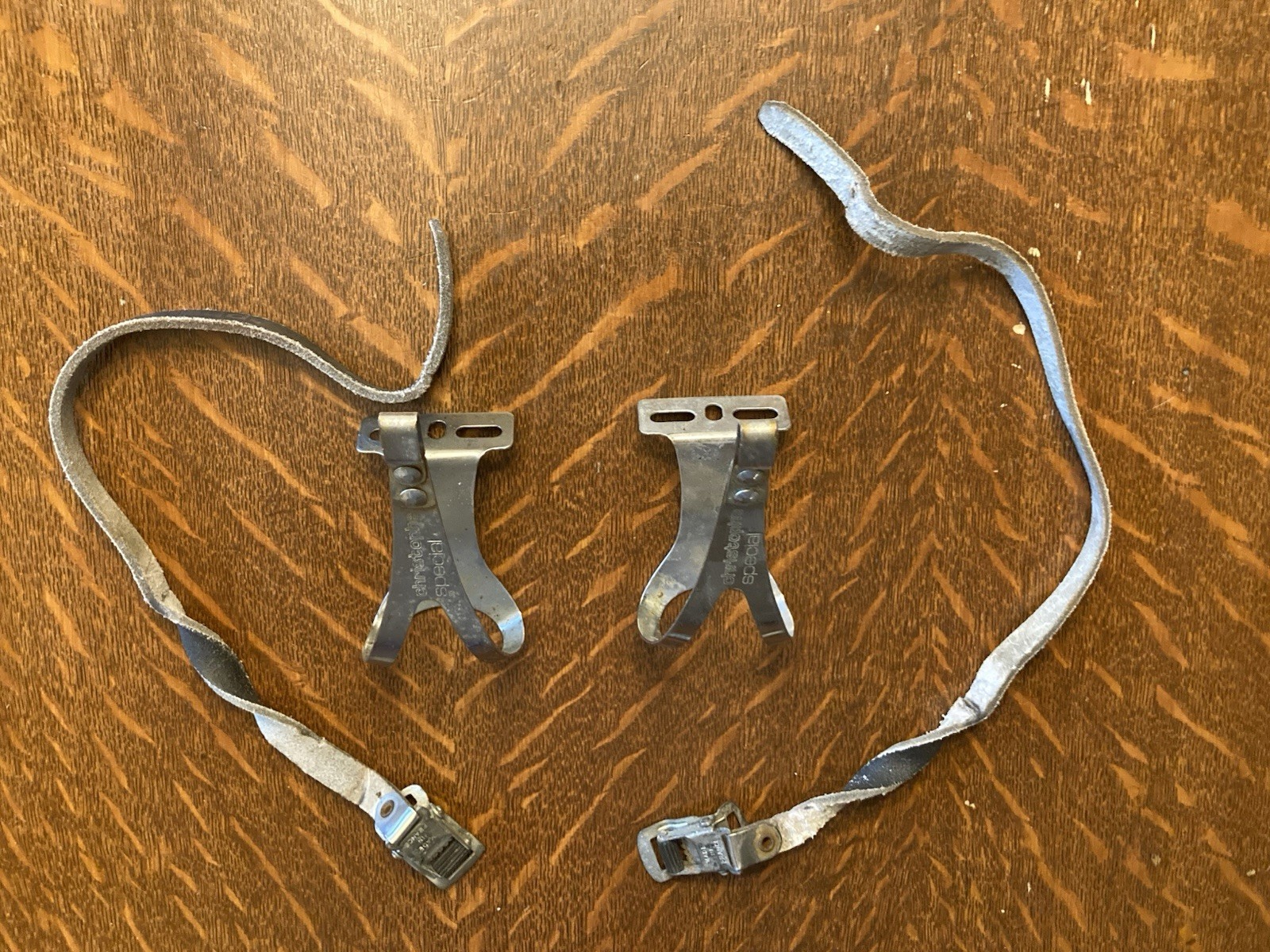 Christophe Special Large Road / MTB Toe Clips Vintage- w/Hardware