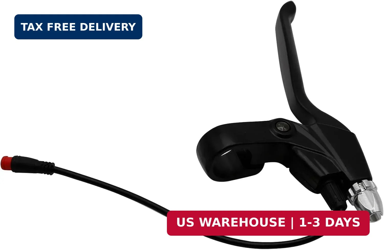 108PPD Ebike Brake Lever Set 2 Pin Male Brake Levers, Left and Right Power Off H