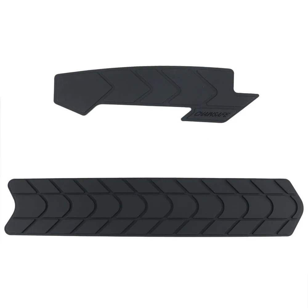 MTB Road Bike Chain Protector Silicone Chain Bicycle Frame Guards Self-Adhesive