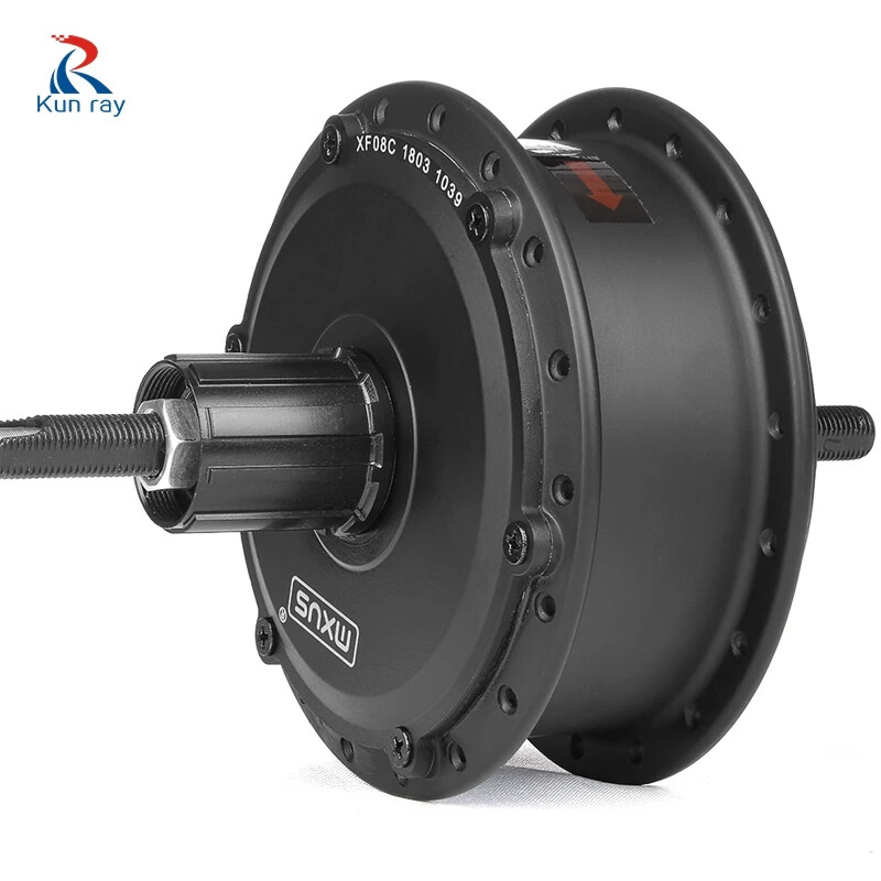 24V 36V 48V 250W Brushless Gear Hub Motor for E-bike Rear Cassette Wheel Motor