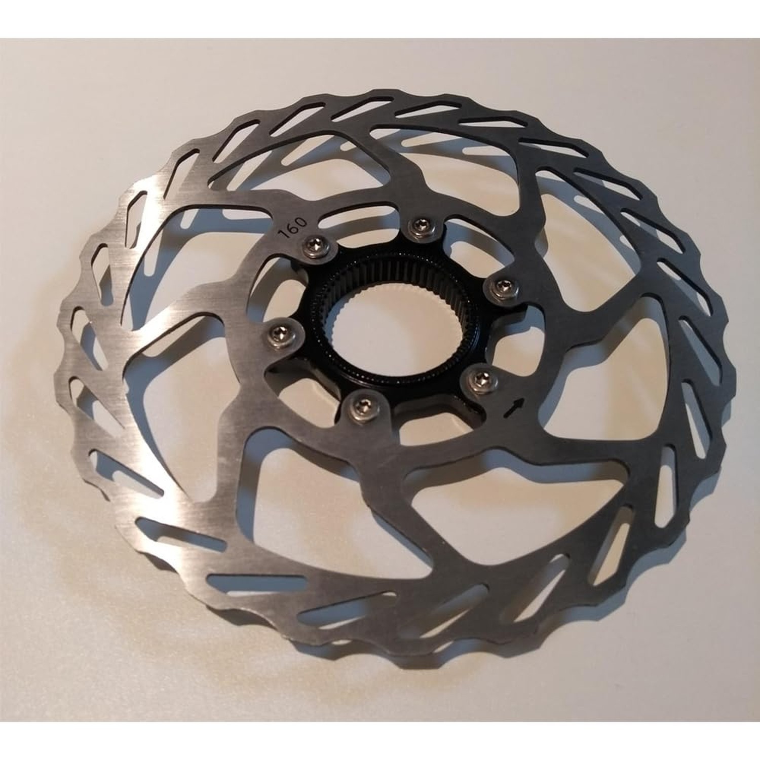 Bibike 2Pcs 140mm/160mm Centerlock Disc Rotor with Lock Rings 2x 160mm rotors