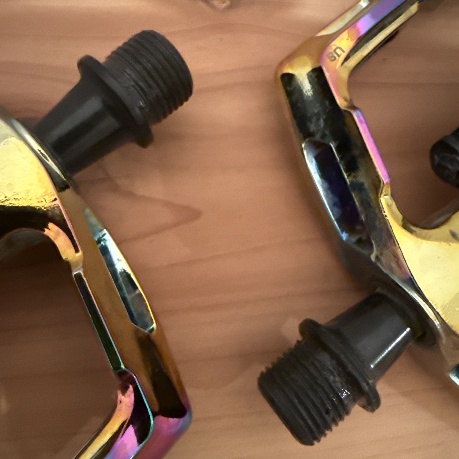 Xpedo Ambix Oil Slick Platform / Clipless Pedals SPD