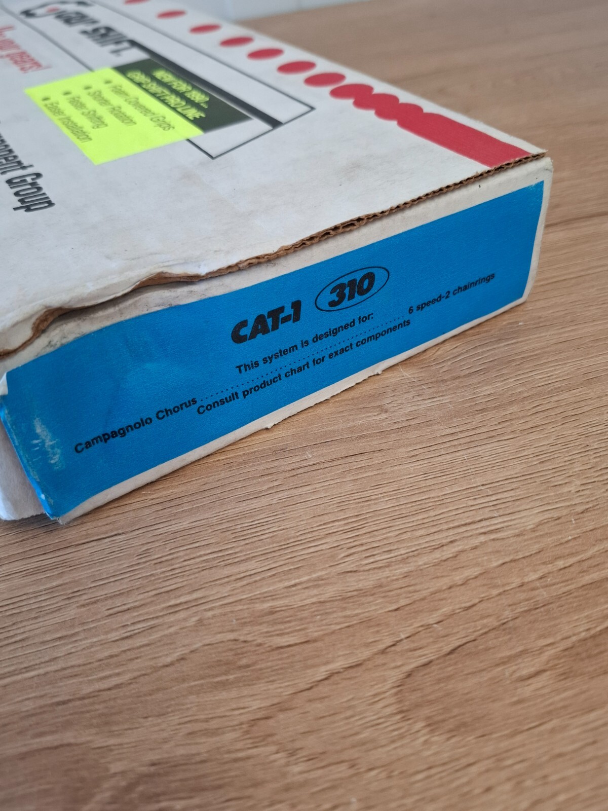 Campagnolo NIB Grip Shift SRAM Pro CAT-1 118 6-Speed / 2-Speed for Chorus