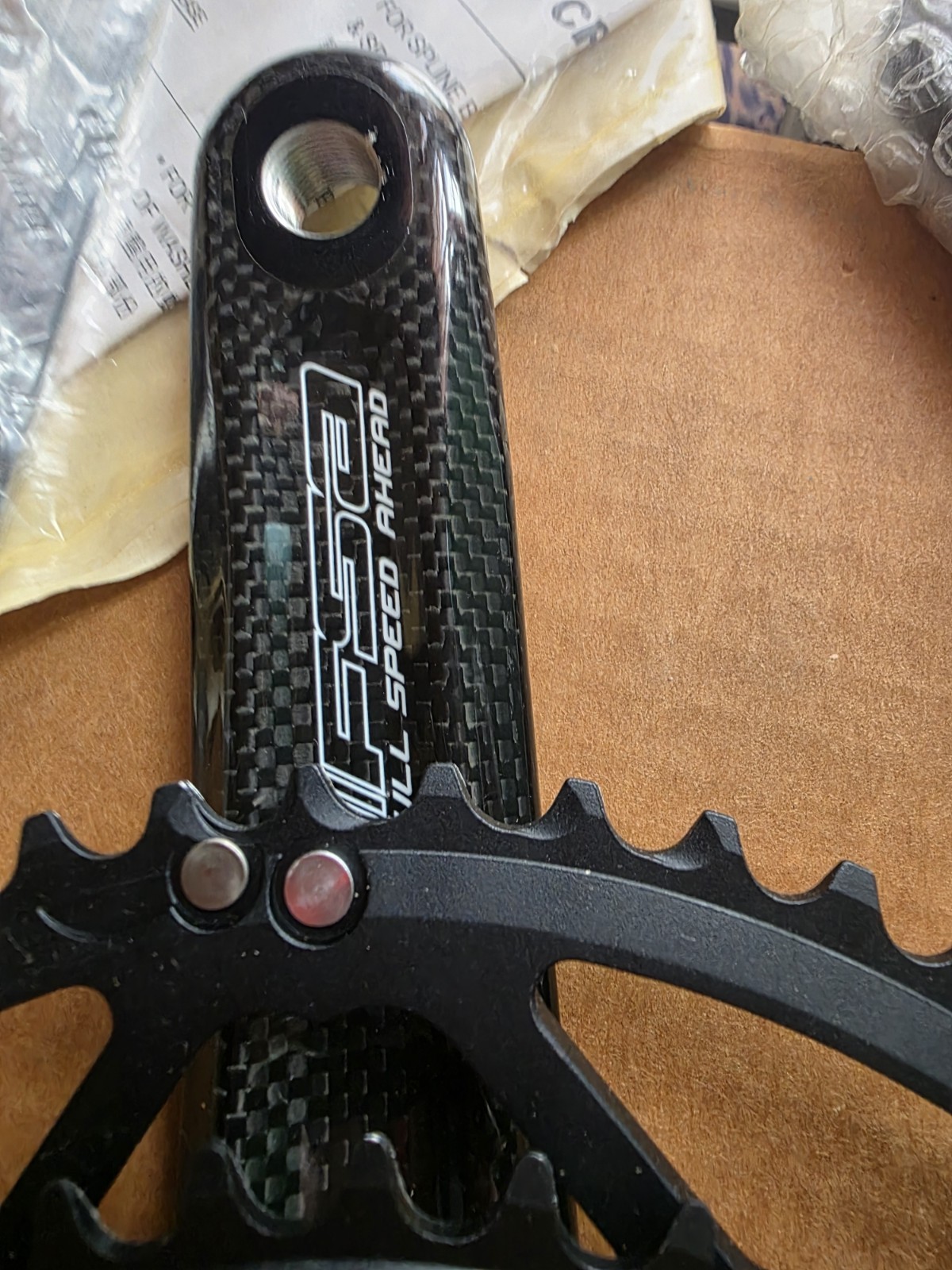 FSA Plat. Pro Carbon Road 7075/T6 Crankset 68mm ISIS Drive bottom bracket lot