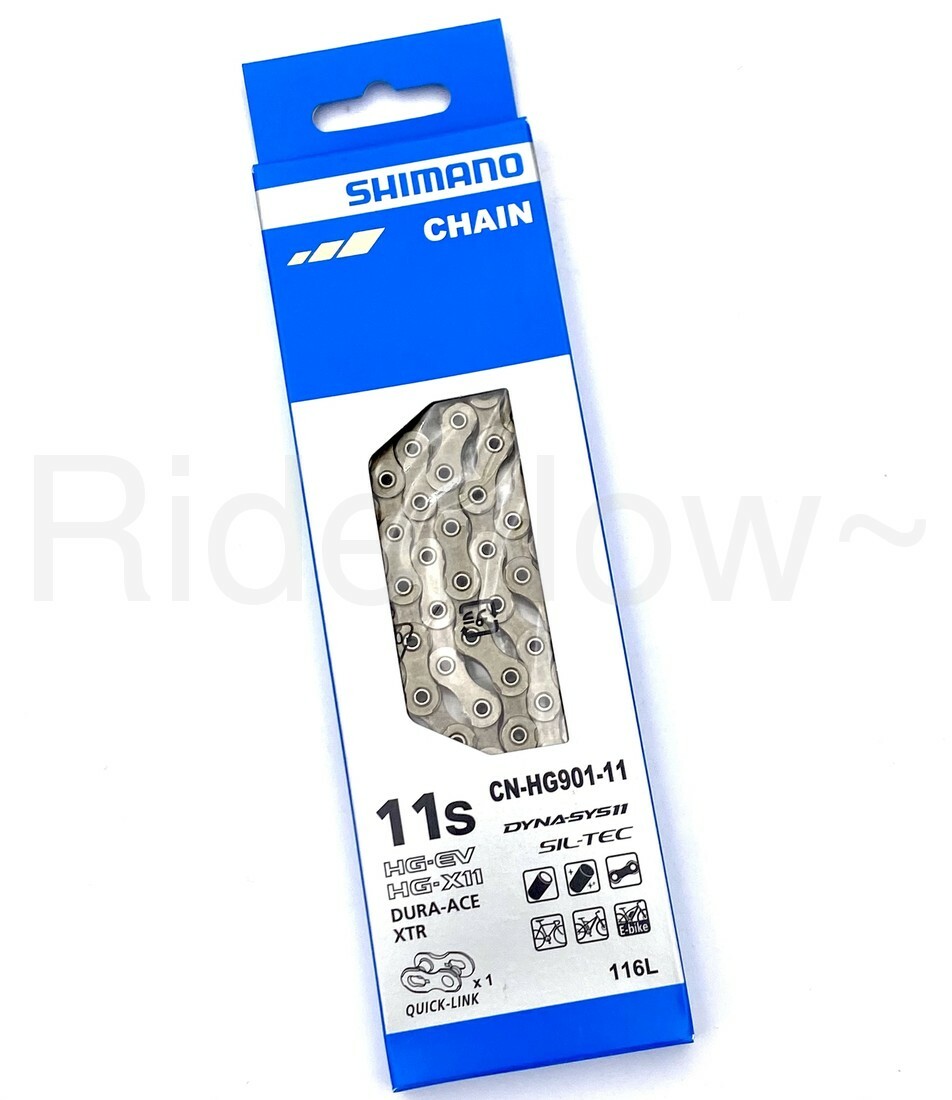 Shimano 11 Speed CN-HG901-11 Dura-Ace/XTR (116L) Bicycle E-Bike Chain+Quick Link