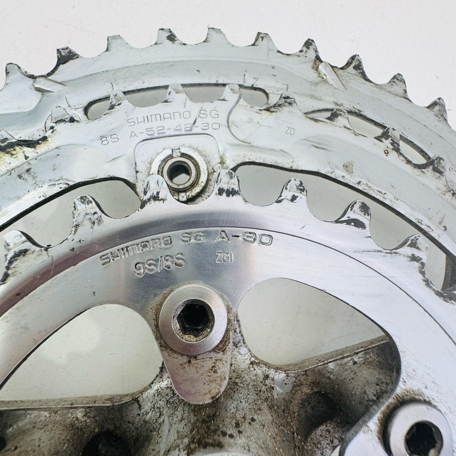 Shimano Sora FC-3303 Triple Crankset 175mm 52/42/30T Road Bike Silver Japan A53