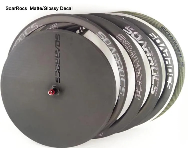 700C 25mm Wide 45/55mm Depth Asymmetric Carbon Road Bicycle Rim Disc Brake Ring