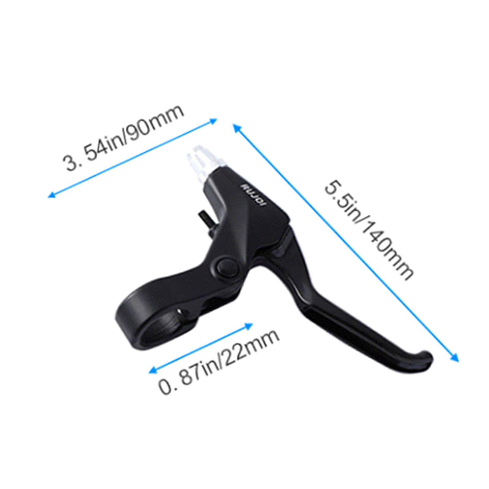 Bike Brake Lever Set, 1 Pair Aluminum Alloy Levers with 2 Sets Brake Cable & …