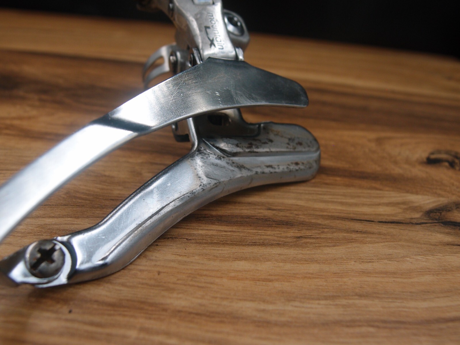 1990 MTB front derailleur Shimano MountianLX FD-M452 Half Step botom 31.8 mm