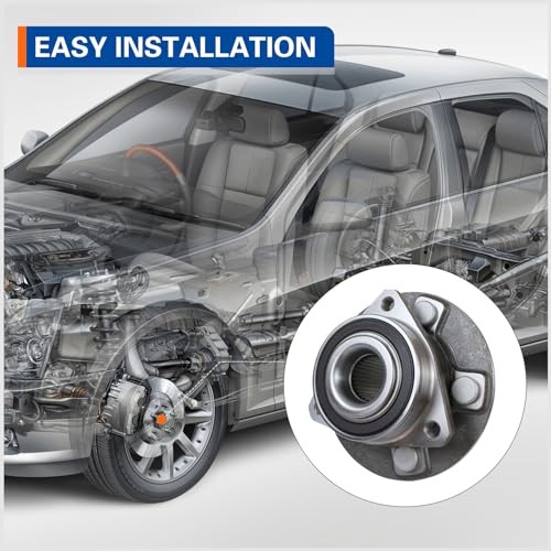 513282 Wheel Hub and Bearing Assembly Compatible with 2008-2014 2018-2019