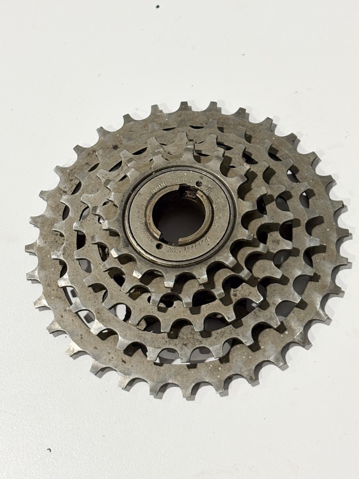 SUNTOUR PERFECT JAPAN 5 speed freewheel 14 TOOTH 32 TOOTH RATIO WIDE TOURING WI