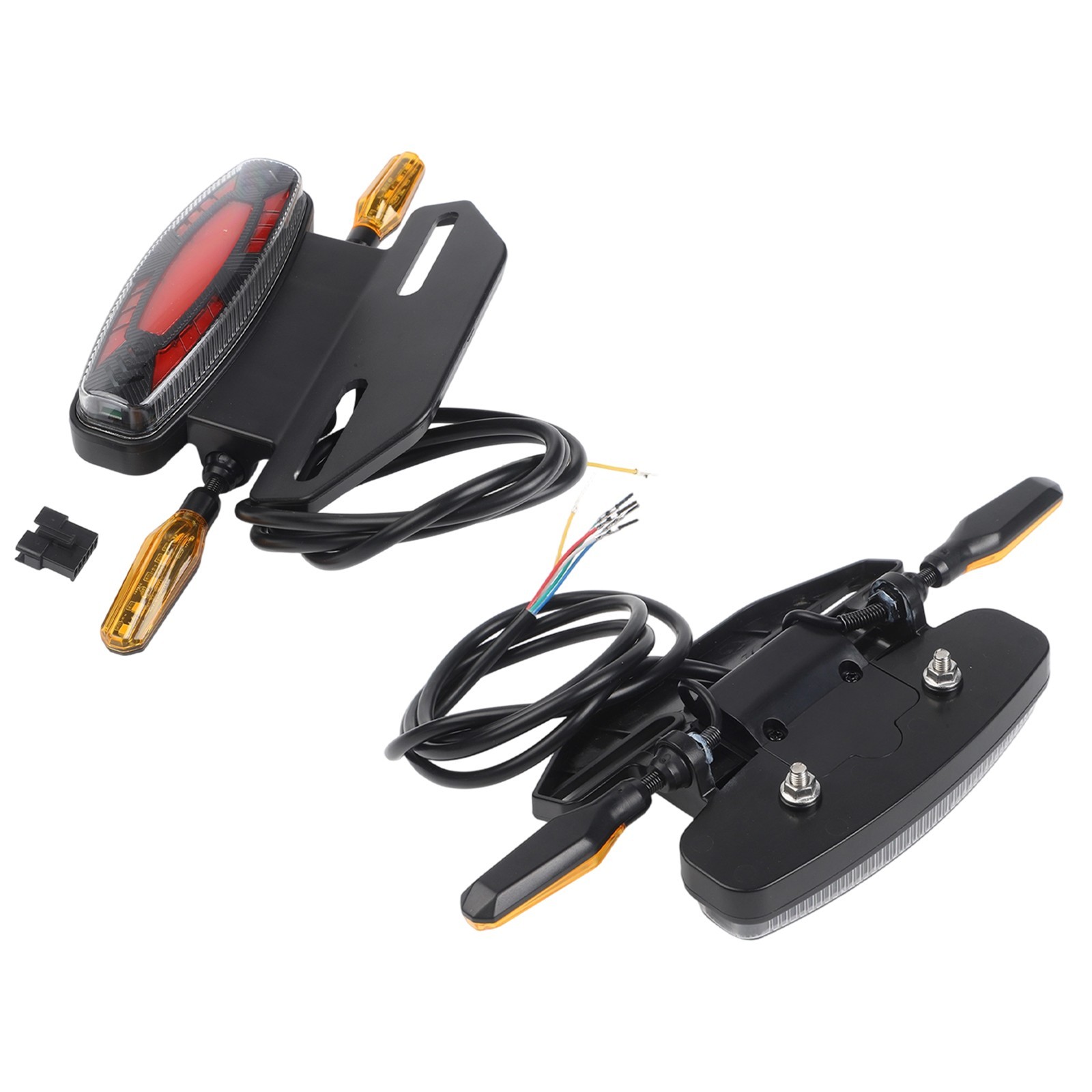 E-bike Taillight 6-Pin Connection IPX4 Waterproof Multiple Lighting Functions