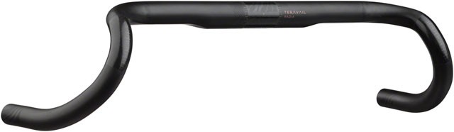 Teravail Radia 24 Carbon Drop Handlebar – Carbon, 31.8mm, 38cm, Black