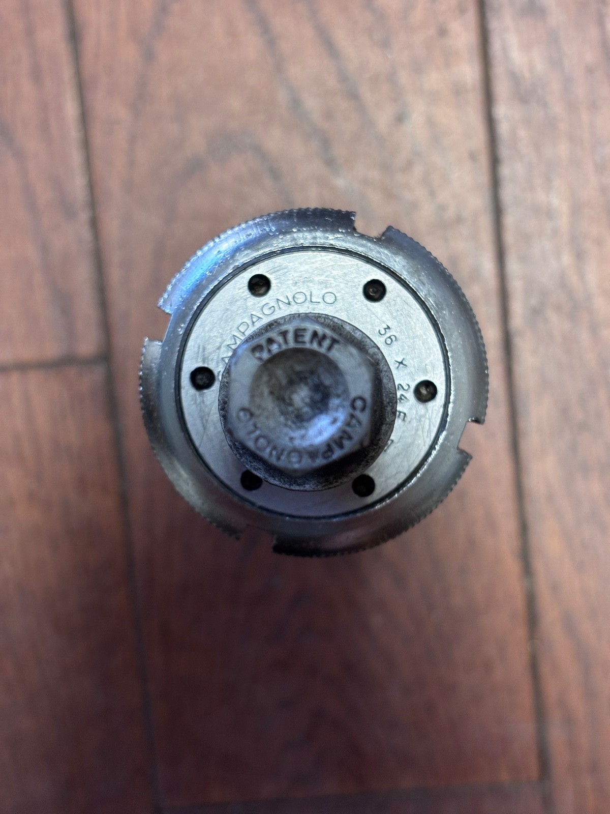 Campagnolo square taper bottom bracket 109mm, 70mm Italian