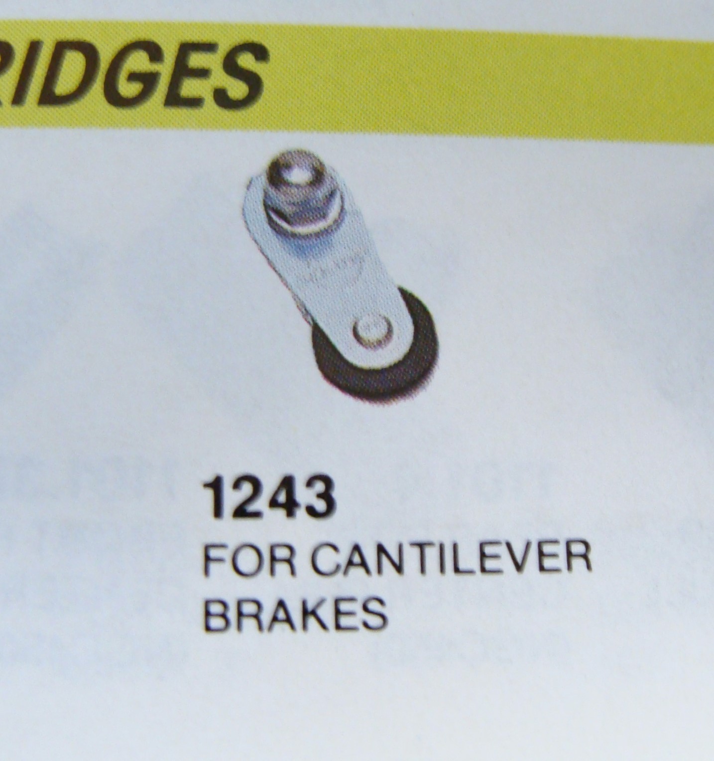 ~ Nice Pair (2) Gran-Compe Cantilever Brake Roller Straddle Cable Bridges ~