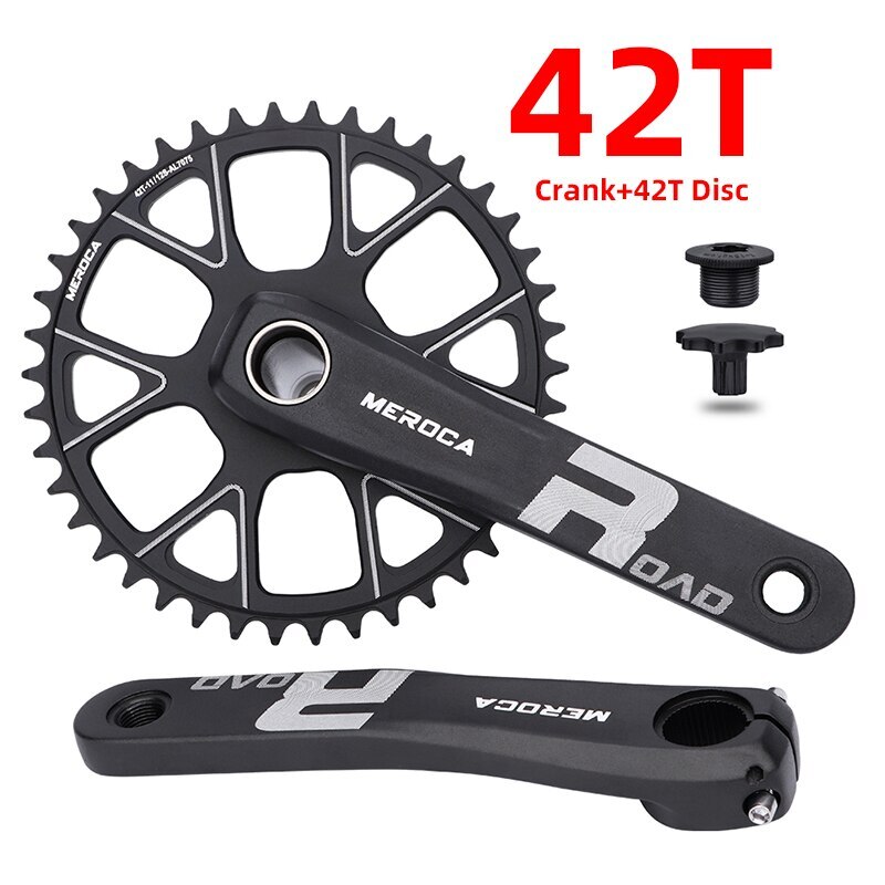 Road Bike Crank 170mm Arm 40T/42T Sprocket Road Bicycle Crankset 9S 10S 11S 12S
